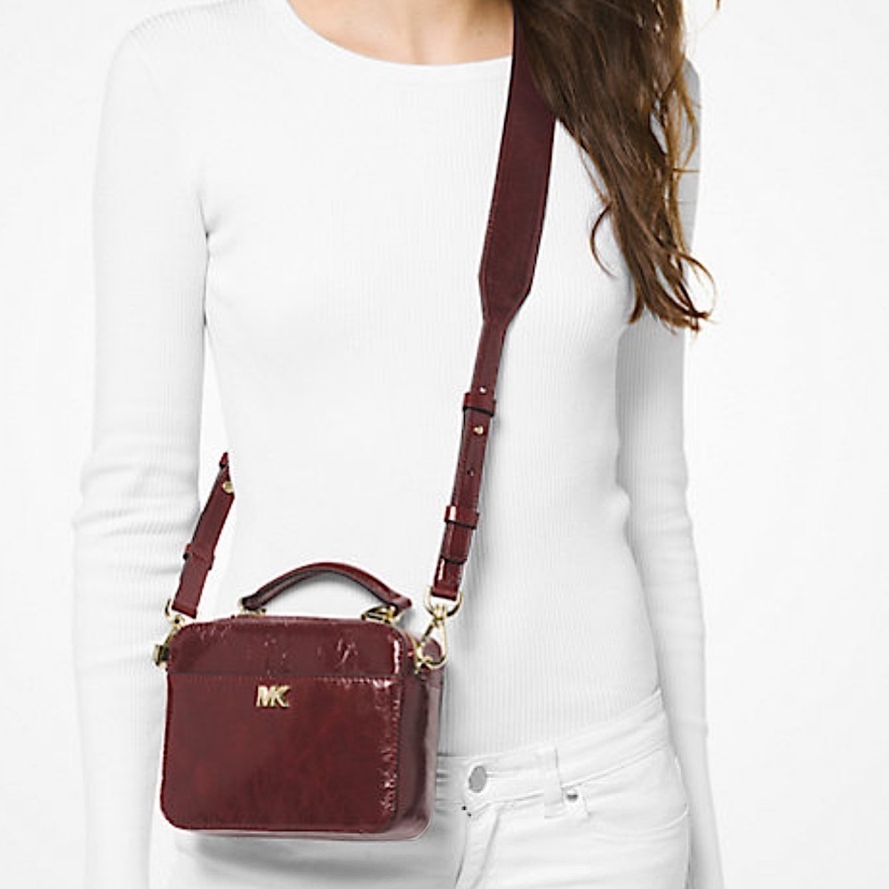 Michael Kors camera bag crossbody bag travel bag top handle bag vanity purse - Picture 17 of 17